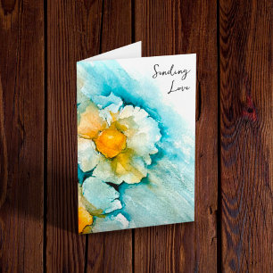 Tarjeta Enviando amor