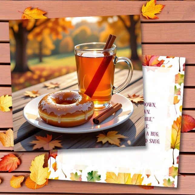 Tarjeta Enviando Bendiciones de Otoño (Subido por el creador)