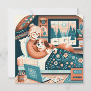 Tarjeta Enviando Energía de Sanación en Tu Camino 