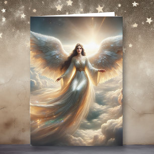 Tarjeta Enviándote un Ángel para Cuidar de Ti