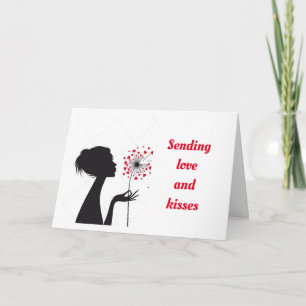TARJETA ENVIAR AMOR/KISSES EN NUESTRO ANIVERSARIO