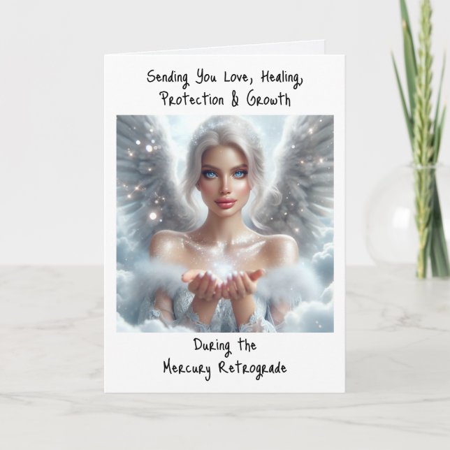 Tarjeta Enviarte amor durante la retrógrado de mercurio (Anverso)