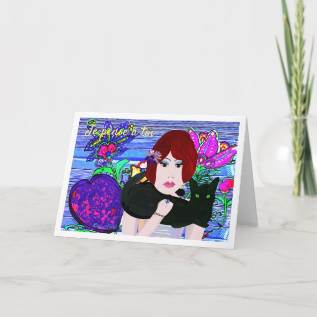 Tarjeta envidiar de miedo (Anverso)