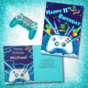 Tarjeta ¡Épic Gamer Feliz 11º Aniversario Crítico!