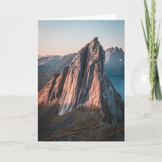Tarjeta Epic Mountain Noruega (Anverso)