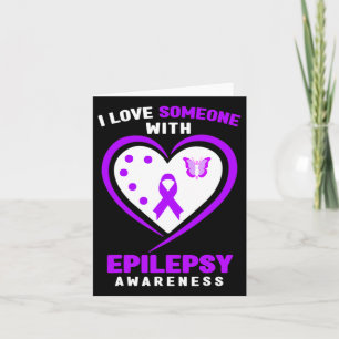 Tarjeta Epilepsia - Amo A Alguien Con Epilepsia