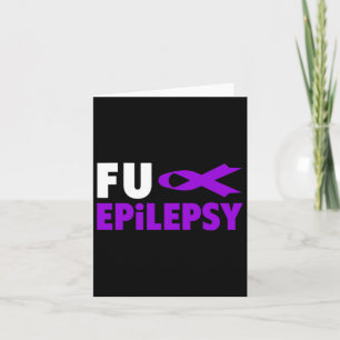 Tarjeta Epilepsia Awareness - Awarte de Epilepsia de Cinta