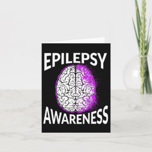 Tarjeta Epilepsia Conciencia Cerebro Guerrero Epiléptico S