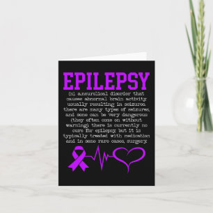 Tarjeta Epilepsia de Lucha contra la Epilepsia Epiléptica
