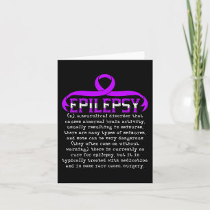 Tarjeta Epilepsia de Lucha contra la Epilepsia Epiléptica