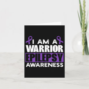 Tarjeta Epilepsia Warrior Epilepsia Trastorno por Convulsi