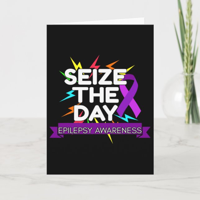 Tarjeta Epilepsy Awareness  (Anverso)