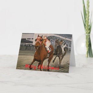 Tarjeta Equine Thoroughbred gana gran carrera