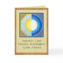 Equinoccio céltico Sun y luna