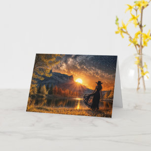 Tarjeta Equinoccio de Otoño País Hermoso Naturaleza 