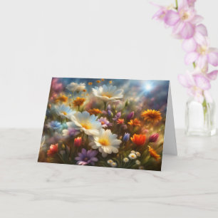Tarjeta Equinoccio de Primavera Ostara hermosa primavera