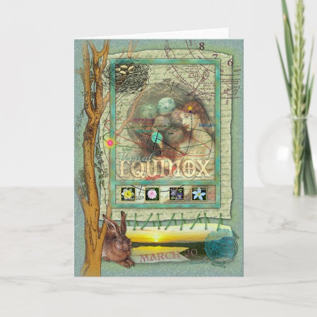 Tarjeta Equinox vernal (Anverso)
