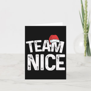 Tarjeta Equipo Agradable Disfraz Navideño Parejas Acoplada