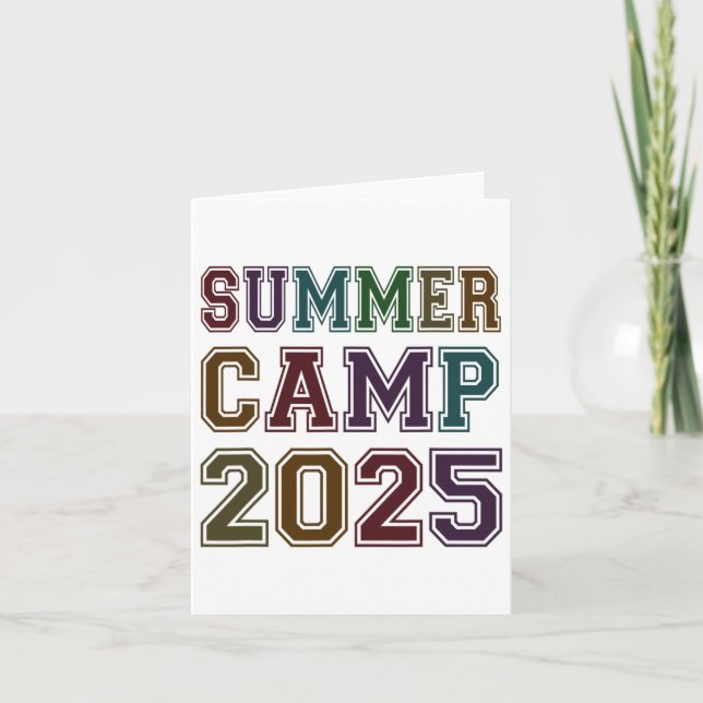 Tarjeta Equipo anfitrión del Campamento de Profesores de v (Anverso)