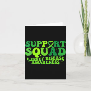 Tarjeta Equipo de Apoyo Cinta Verde EPK Enfermedad Renal