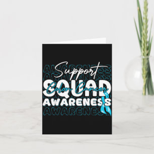 Tarjeta Equipo de Apoyo Conciencia del Cáncer de Colon Cin