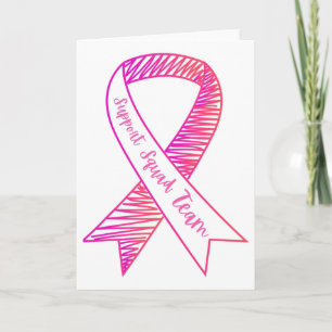 Tarjeta Equipo de apoyo del Día Mundial contra el Cáncer d
