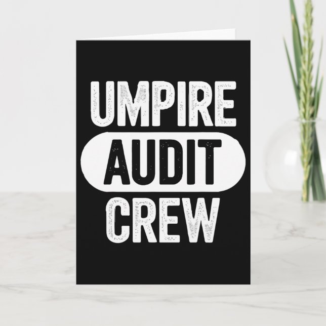 Tarjeta Equipo de auditoría de árbitros  (Anverso)