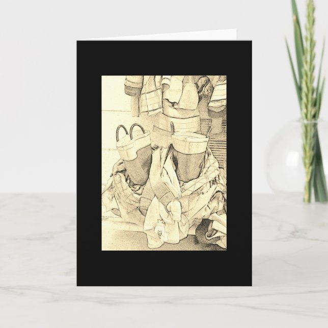 Tarjeta Equipo de bomberos (Anverso)