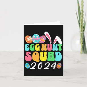 Tarjeta Equipo de caza de huevos de la brigada de caza de 