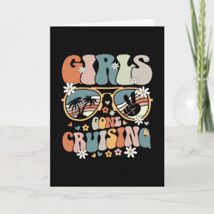 Tarjeta Equipo de crucero Chicas que se van de crucero 202