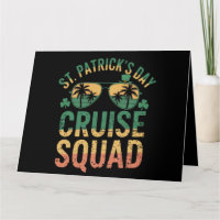 Equipo de crucero del día de San Patricio divertid