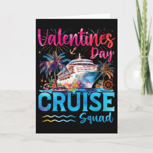 Tarjeta Equipo de crucero del día de San Valentín 2026 Vac