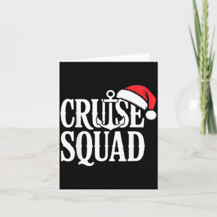 Tarjeta Equipo de crucero Fiesta Srit Amantes Náuticos Nav