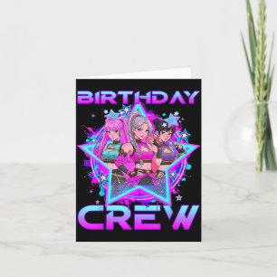Tarjeta Equipo de cumpleaños K Pop Niños Chicas K-pop Chic