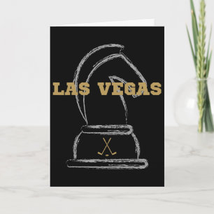 Tarjeta Equipo de deportes de hockey sobre hielo de Las Ve