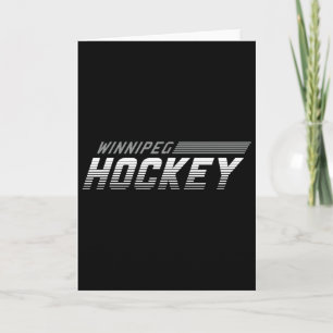 Tarjeta Equipo de día de juego Winnipeg Hockey Blades Of S