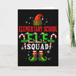 Tarjeta Equipo de duendes de la escuela primaria Sombrero 