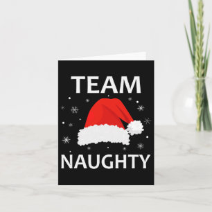 Tarjeta Equipo De Equipo De Navidades De Pareja De Pareja 