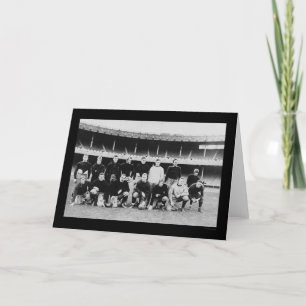 Tarjeta Equipo de fútbol 1915 de All Star