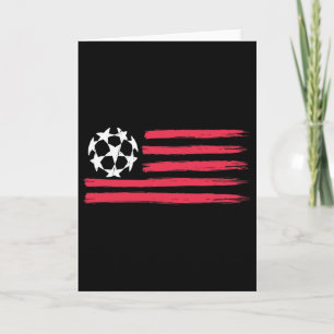 Tarjeta Equipo de Fútbol Americano Bandera de EE. UU. Byll