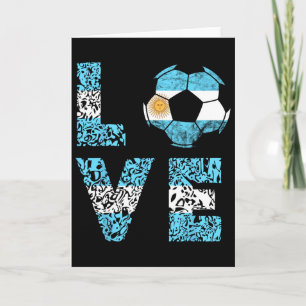 Tarjeta Equipo de fútbol de Argentina Argentina Amor Ll Ar