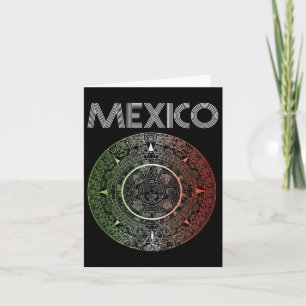 Tarjeta Equipo de Fútbol de México Azteca Mexicano Latino 