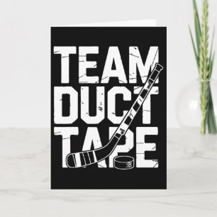 Tarjeta Equipo de Hockey de Estanque Cinta Adhesiva Shinny