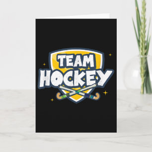 Tarjeta Equipo de Hockey Hockey sobre Césped Hockey Indoor