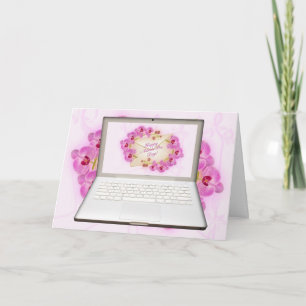 Tarjeta Equipo de orquídeas de administrador Pro Day