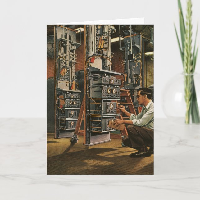 Tarjeta Equipo de reparación de técnicos de radio de negoc (Anverso)