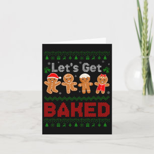 Tarjeta Equipo de repostería de galletas Lets Get Baked Pa