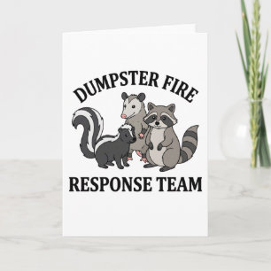 Tarjeta Equipo de Respuesta de Incendio de Contenedor Mapa