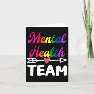 Tarjeta Equipo de Salud Sensibilización Terapia Hombres Mu