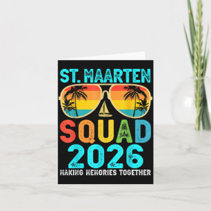 Tarjeta Equipo de San Martín 2026 Vacaciones Amigo Familia